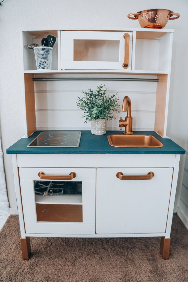 ikea kids kitchen sink hack