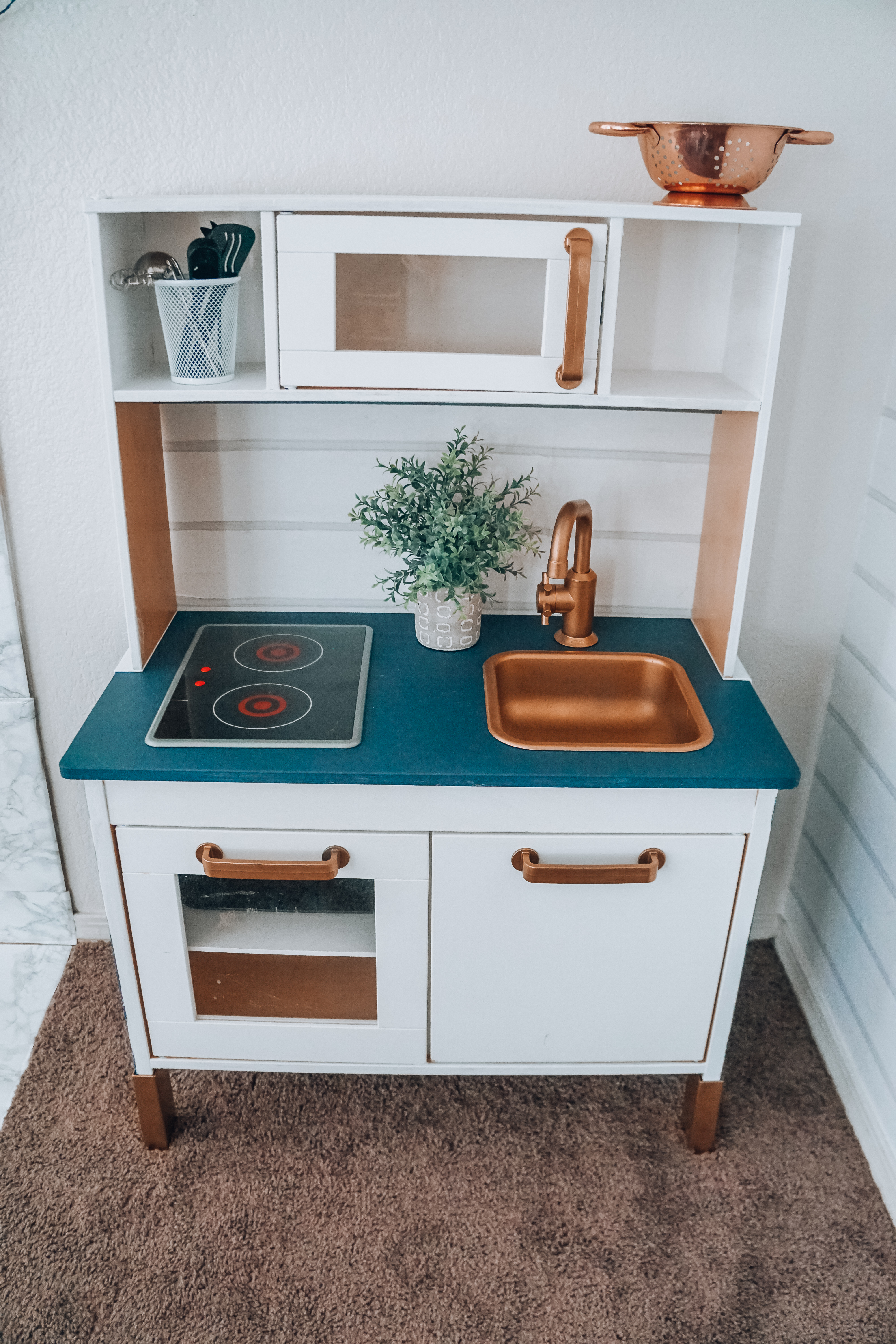 Ikea kids kitchen hack – One Mum's Style