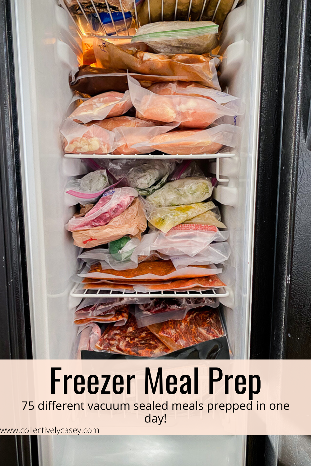 Freezer Meal Prep - Collectively Casey